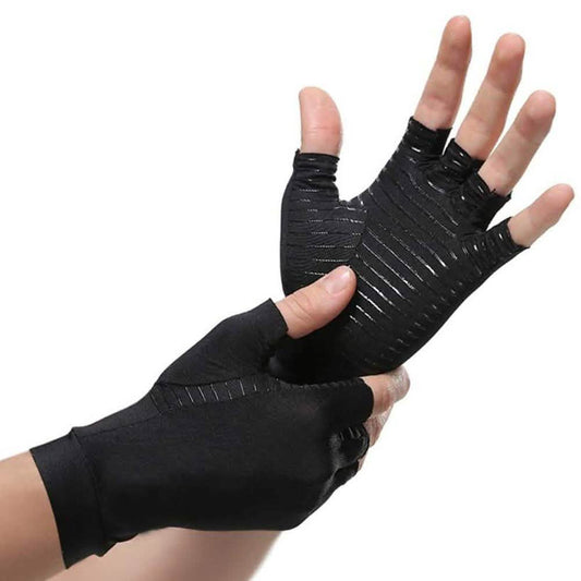 Copper Compression Gloves for Arthritis – Wrist & Finger Support