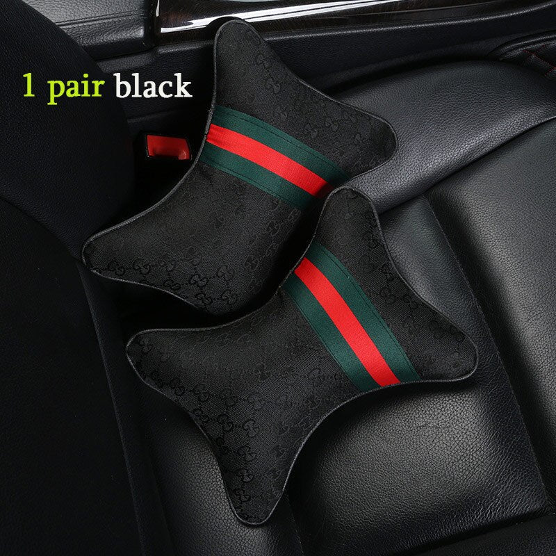 Car Neck Pillow Set of 2 – Ergonomic Headrest Cushion for Driving & Travel