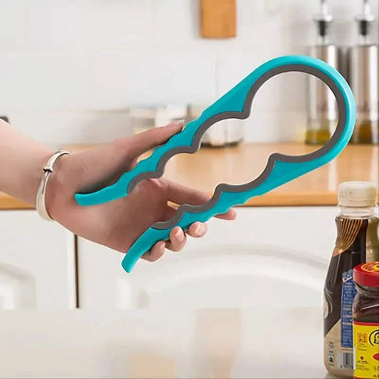 4-in-1 Jar & Bottle Opener for Seniors – 2-Pack, Arthritis-Friendly