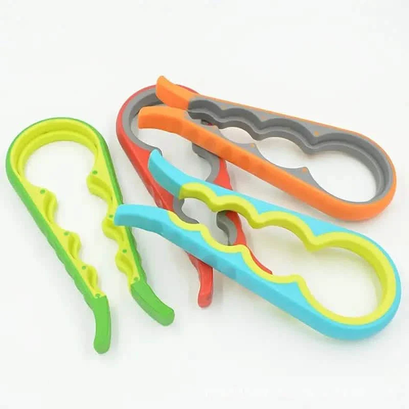4-in-1 Jar & Bottle Opener for Seniors – 2-Pack, Arthritis-Friendly