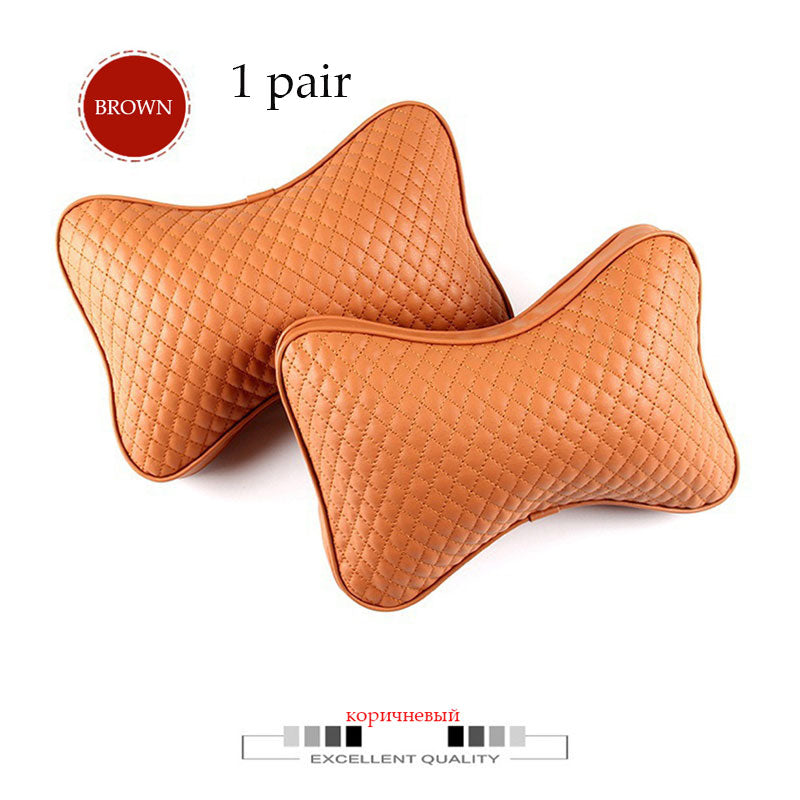 Car Neck Pillow Set of 2 – Ergonomic Headrest Cushion for Driving & Travel