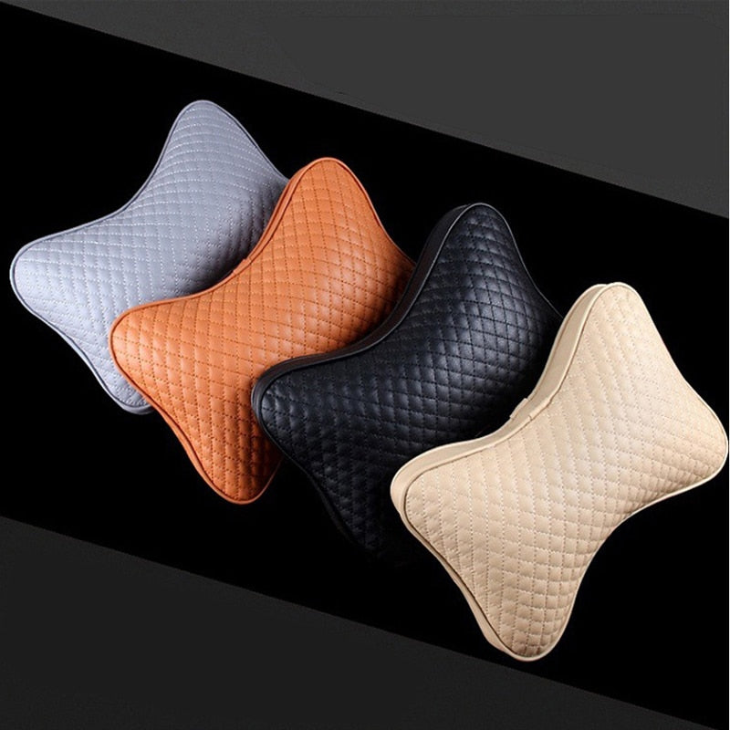 Car Neck Pillow Set of 2 – Ergonomic Headrest Cushion for Driving & Travel