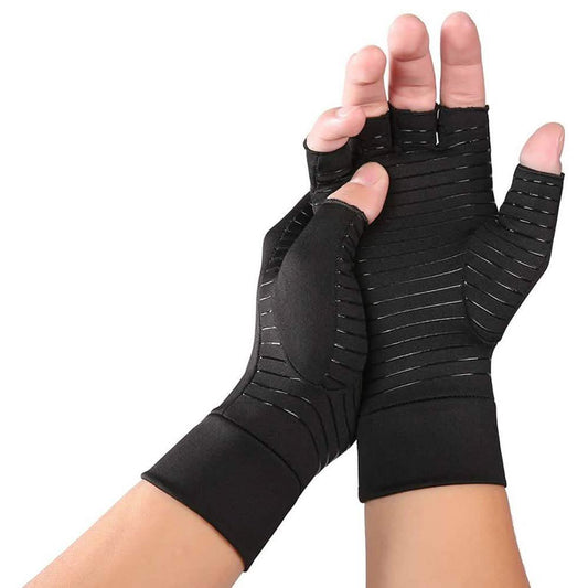 Copper Compression Gloves for Arthritis – Wrist & Finger Support